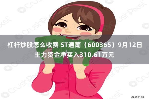 杠杆炒股怎么收费 ST通葡（600365）9月12日主力资金净买入310.61万元